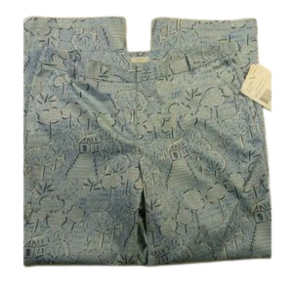 Liz Claiborne Pants - Liz Claiborne Sky Blue Audra capris sz 10